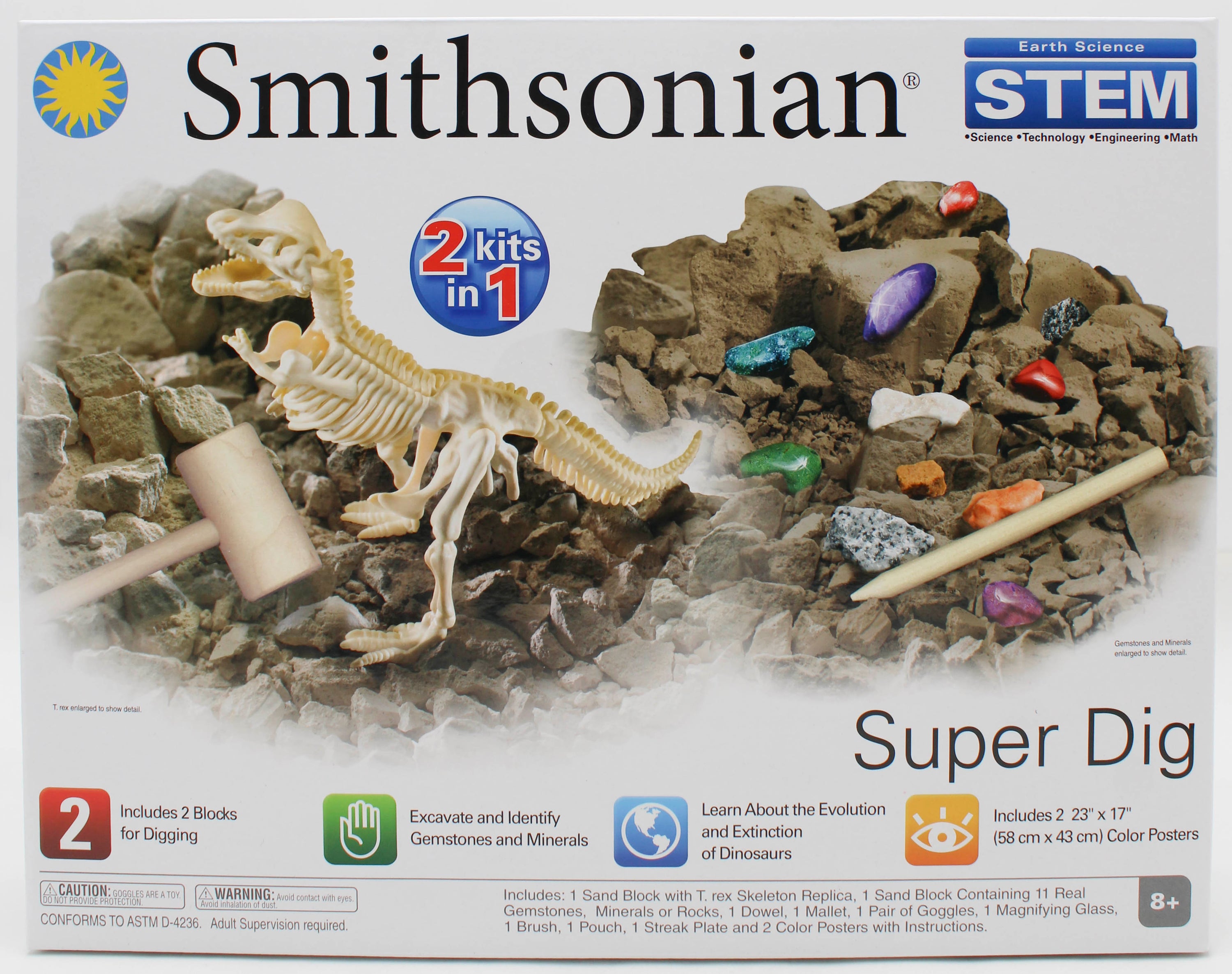 SIMTHSONIAN 2 IN 1 SUPER DIG