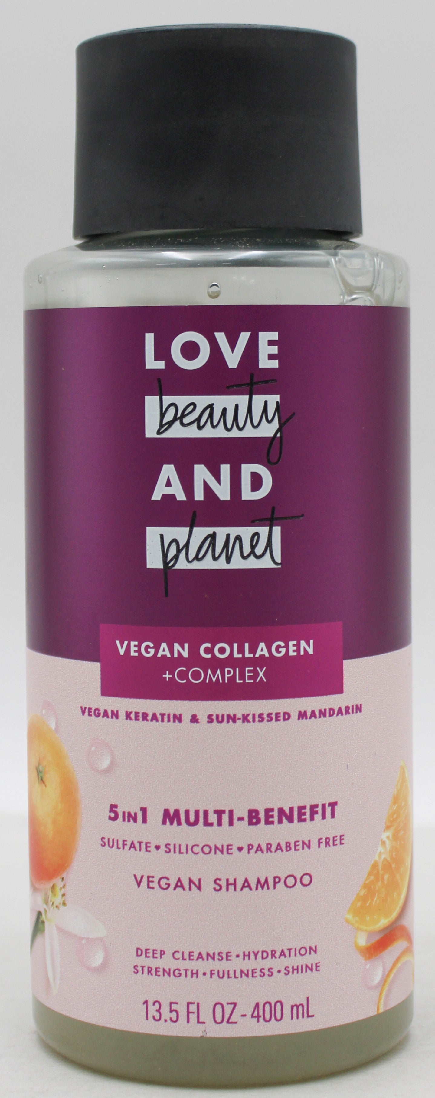 LOVE BEAUTY PLANET SHAMPOO SUN-KISSED MANDARIN 13.5oz