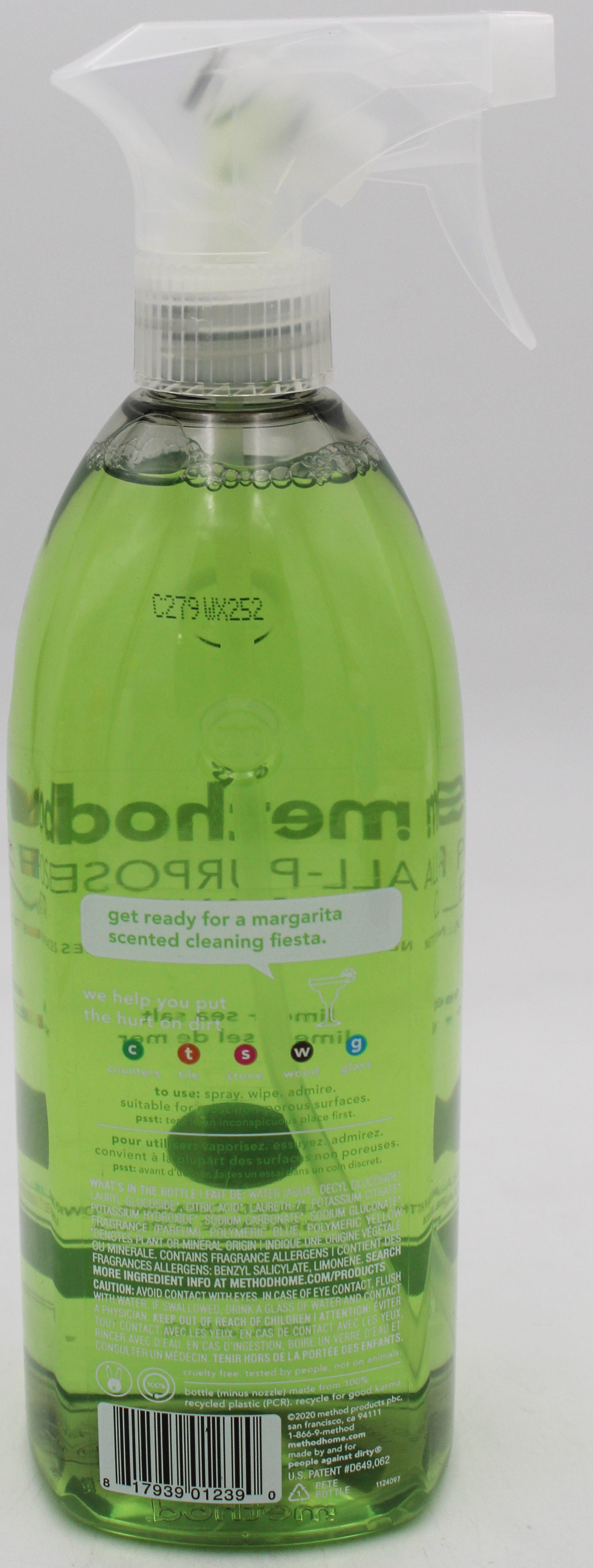 SP METHOD ALL-PURPOSE CLEANER 28oz LIME + SEA SALT-