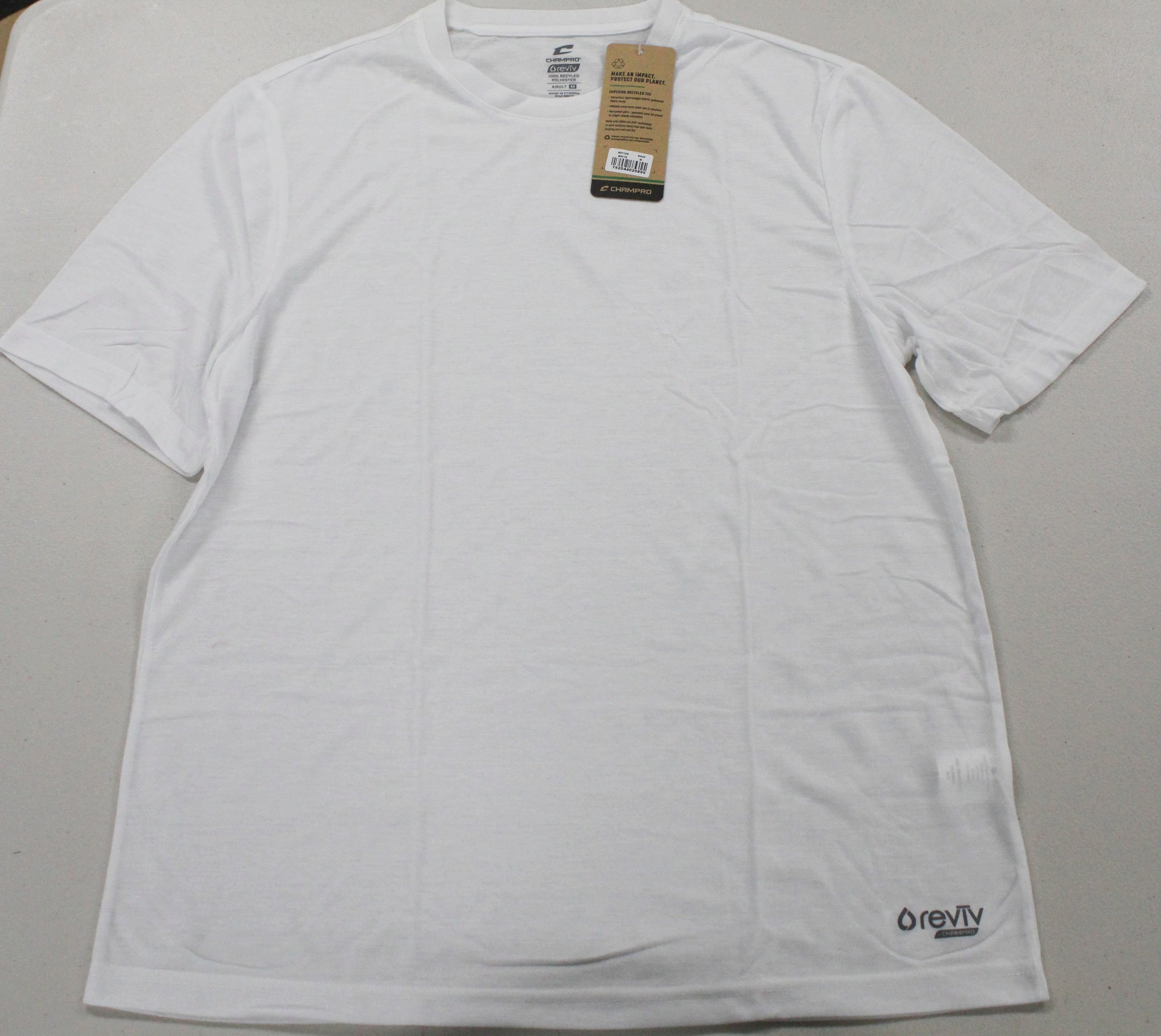 T-SHIRT - ADULT -WHITE- M