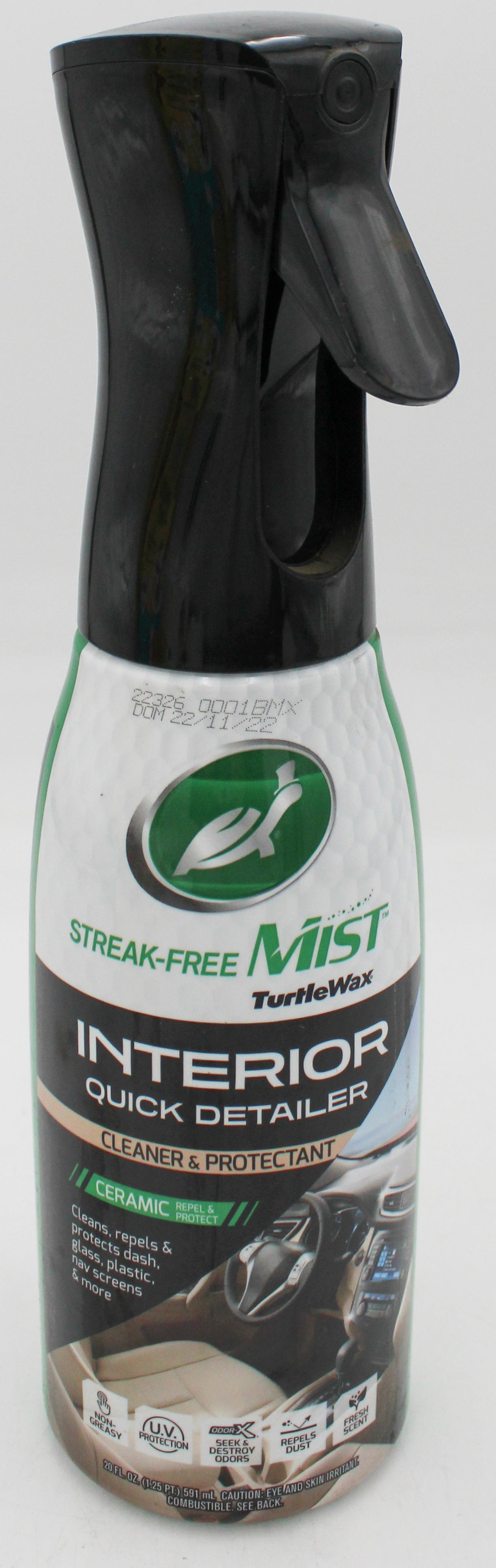 SP TURTLE WAX STREAK FREE MIST INTERIOR QUICK DETAILER 20oz