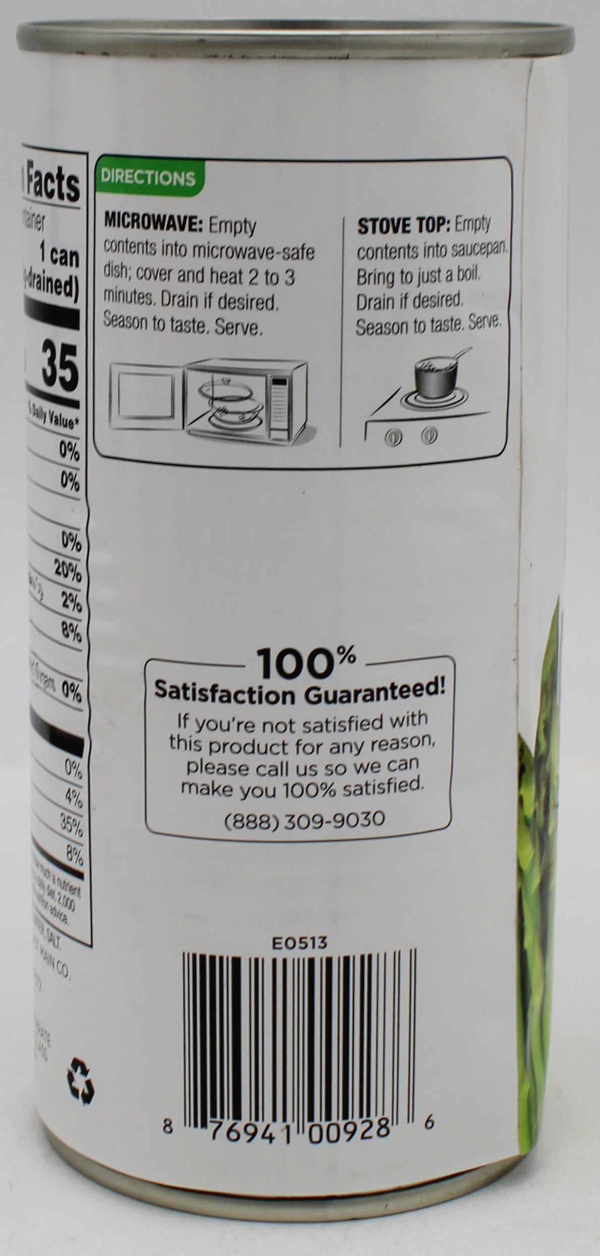 CLOVER VALLEY XL ASPARAGUS SPEARS 15 Oz BB 12/2/27