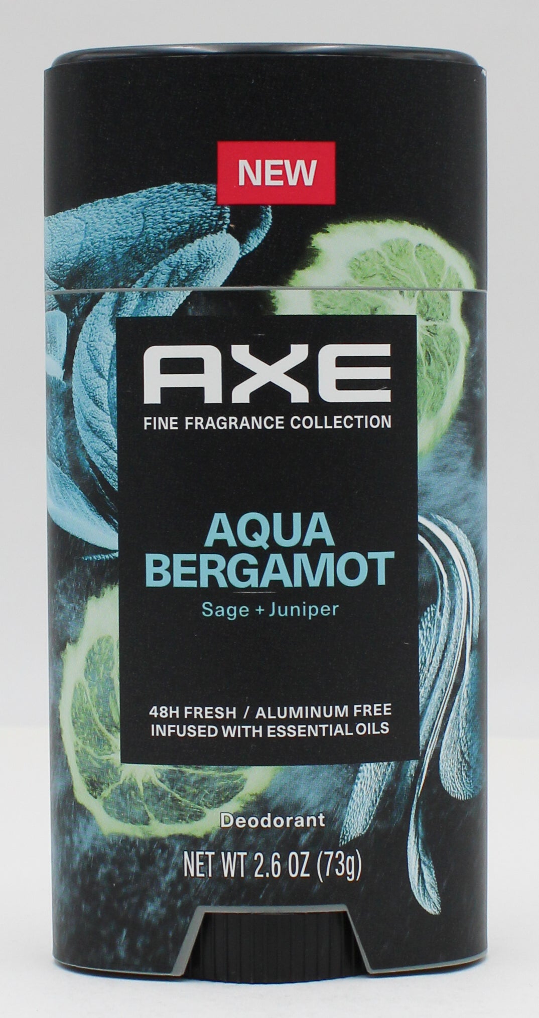 AXE DEODORANT STICK AQUA BERGAMOT 2.6oz