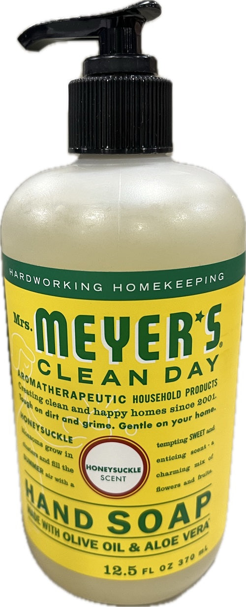 SP MRS MEYER'S 12.5oz HAND SOAP HONEYSUCKLE (2upc)