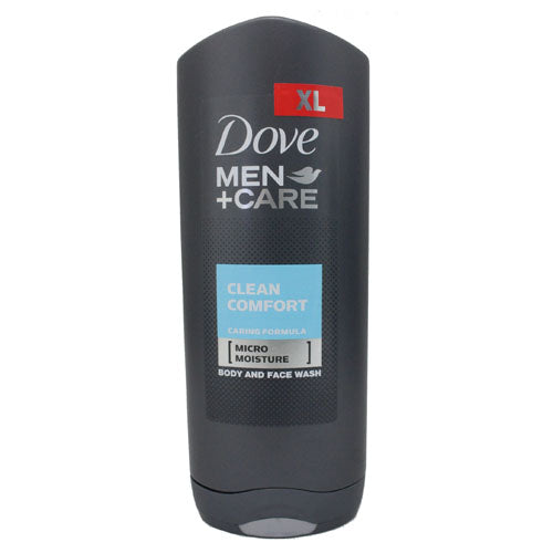 DOVE MEN+CARE WASH 400ML-CLEAN