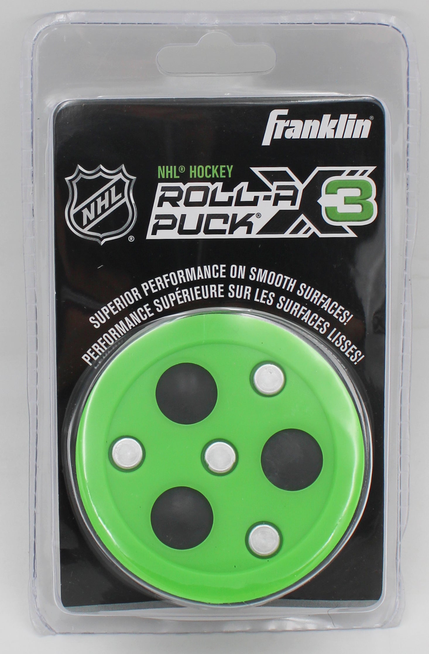 FRANKLIN NHL ROLL-A-PUCK  X3
