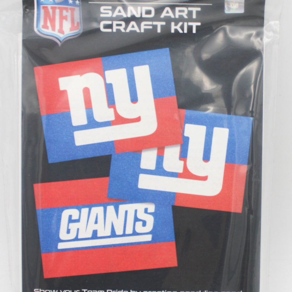 NFL NEW YORK GIANTS SAND ART CRAFT KIT