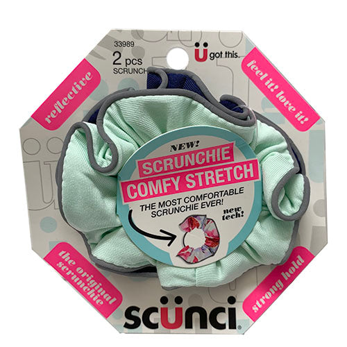 SCUNCI HAIR SCRUNCHIES 2CT ASST-NI