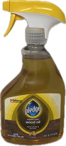 SP PLEDGE FURNITURE POLISH WOOD OIL16oz-ORANGE