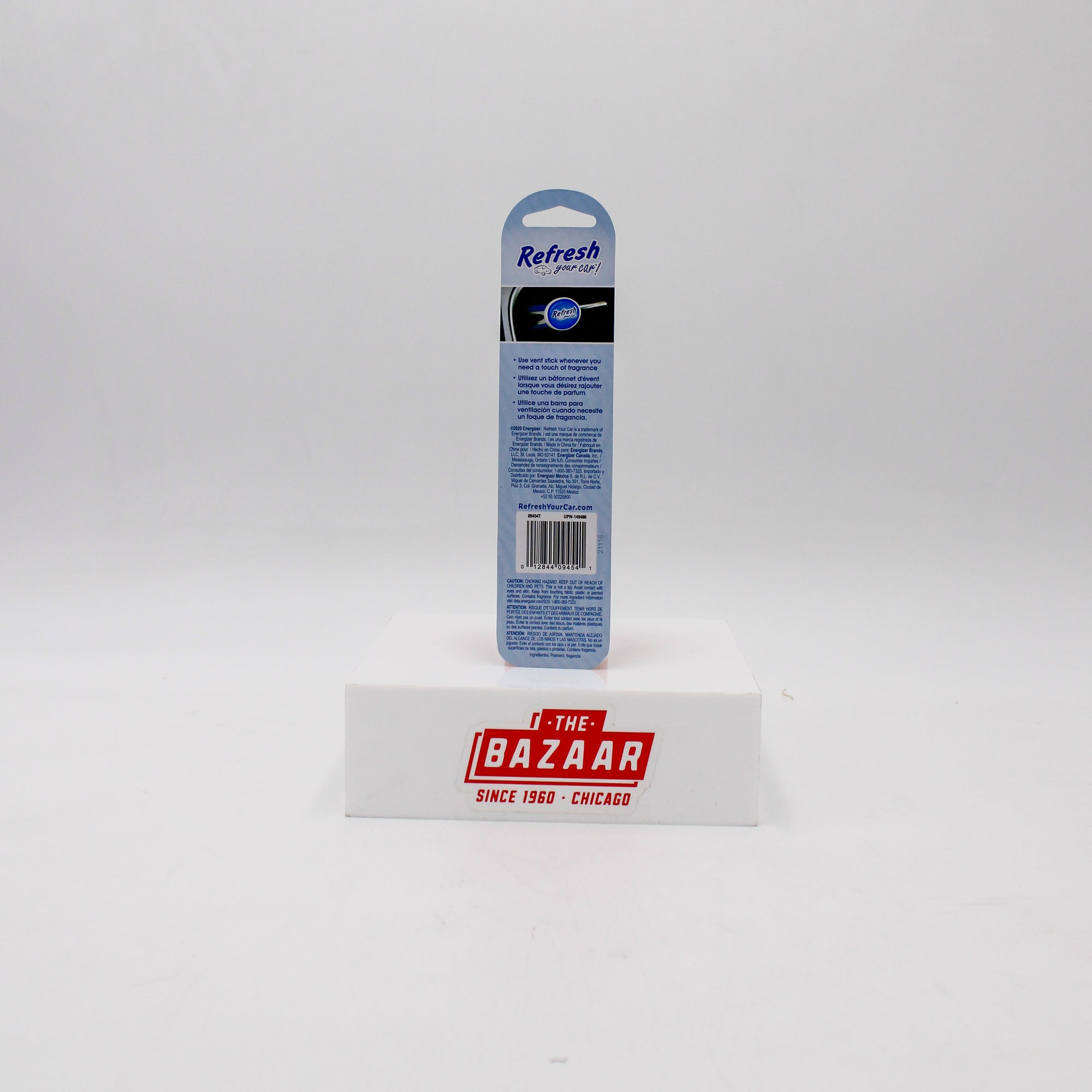 REFRESH YOUR CAR! LINEN CAR VENT STICKS (2-PACK) NI
