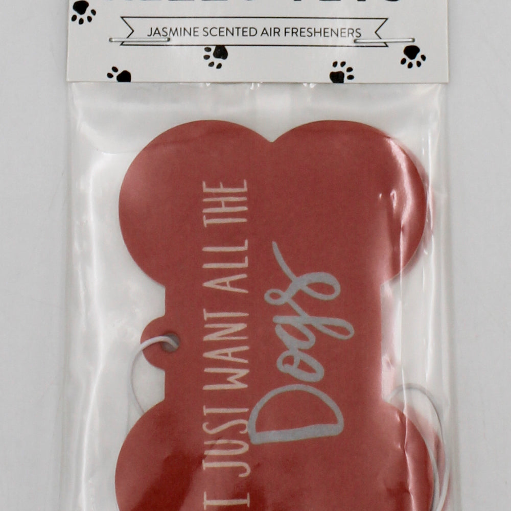 DOG BONE CAR AIR FRESHENER 2pc.