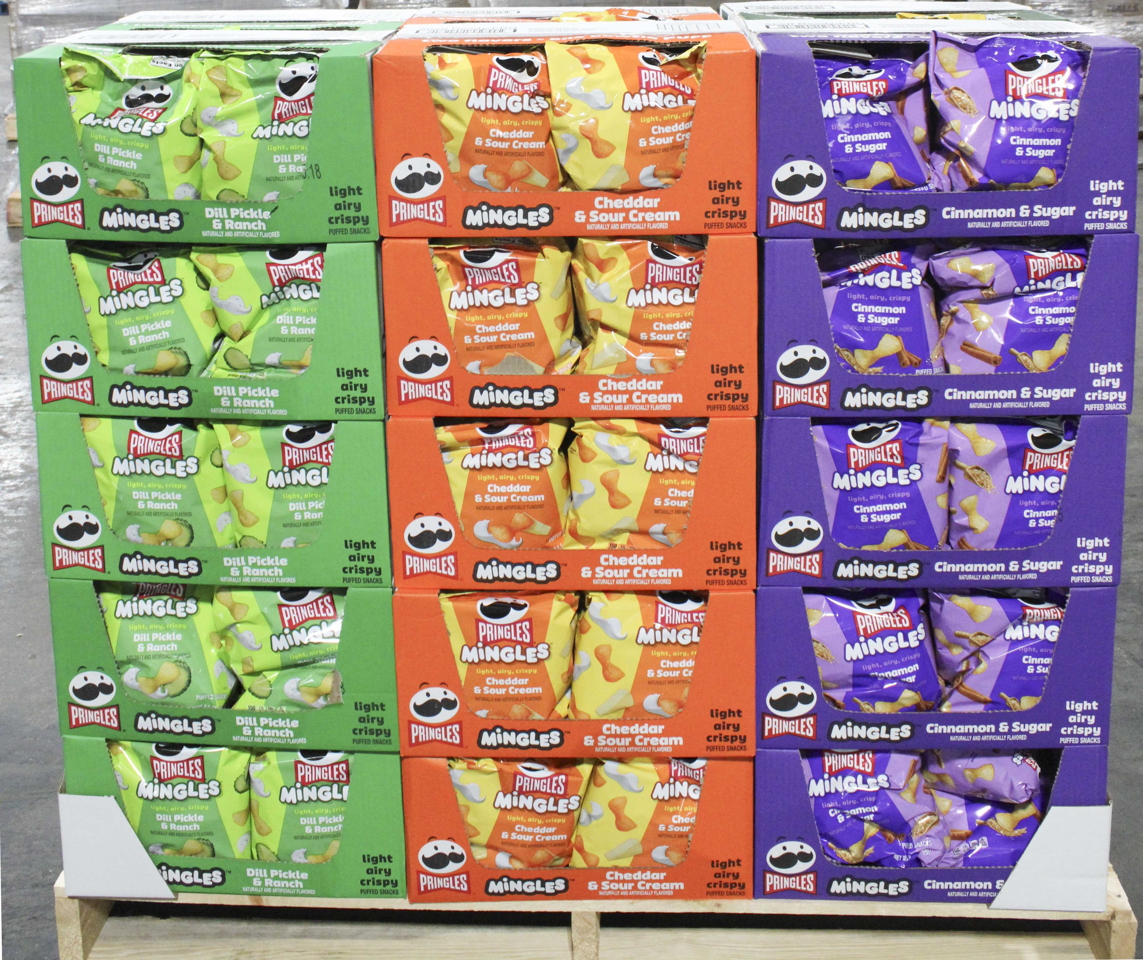 PRINGLES MINGLES 4 FLAVOR HALF MOD NI BB 10/9/2026