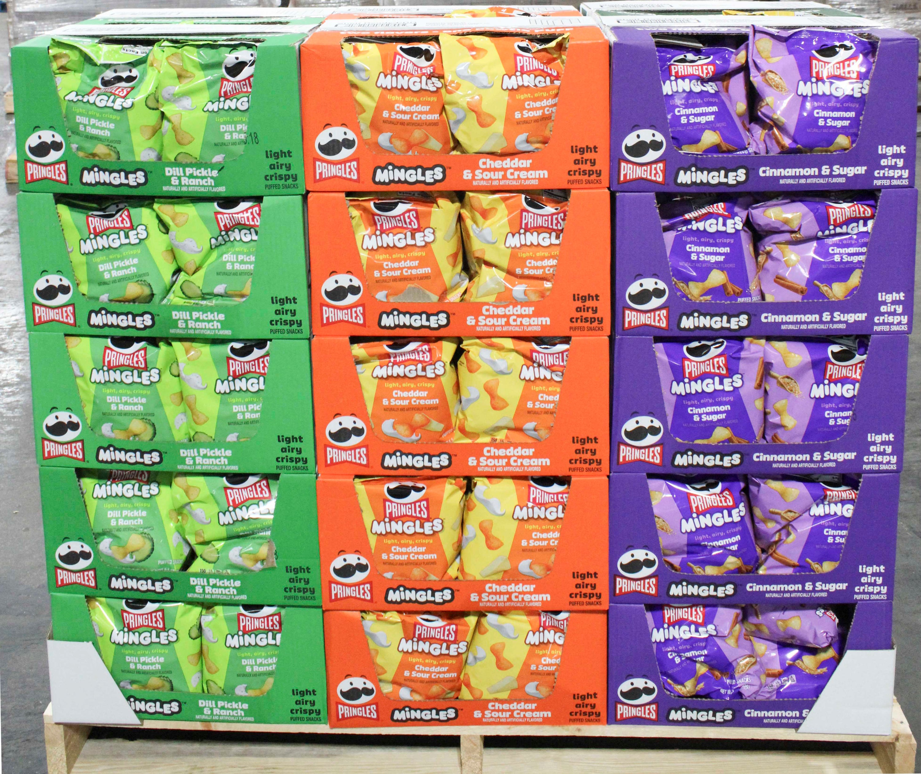 PRINGLES MINGLES 4 FLAVOR HALF MOD NI BB 10/9/2026