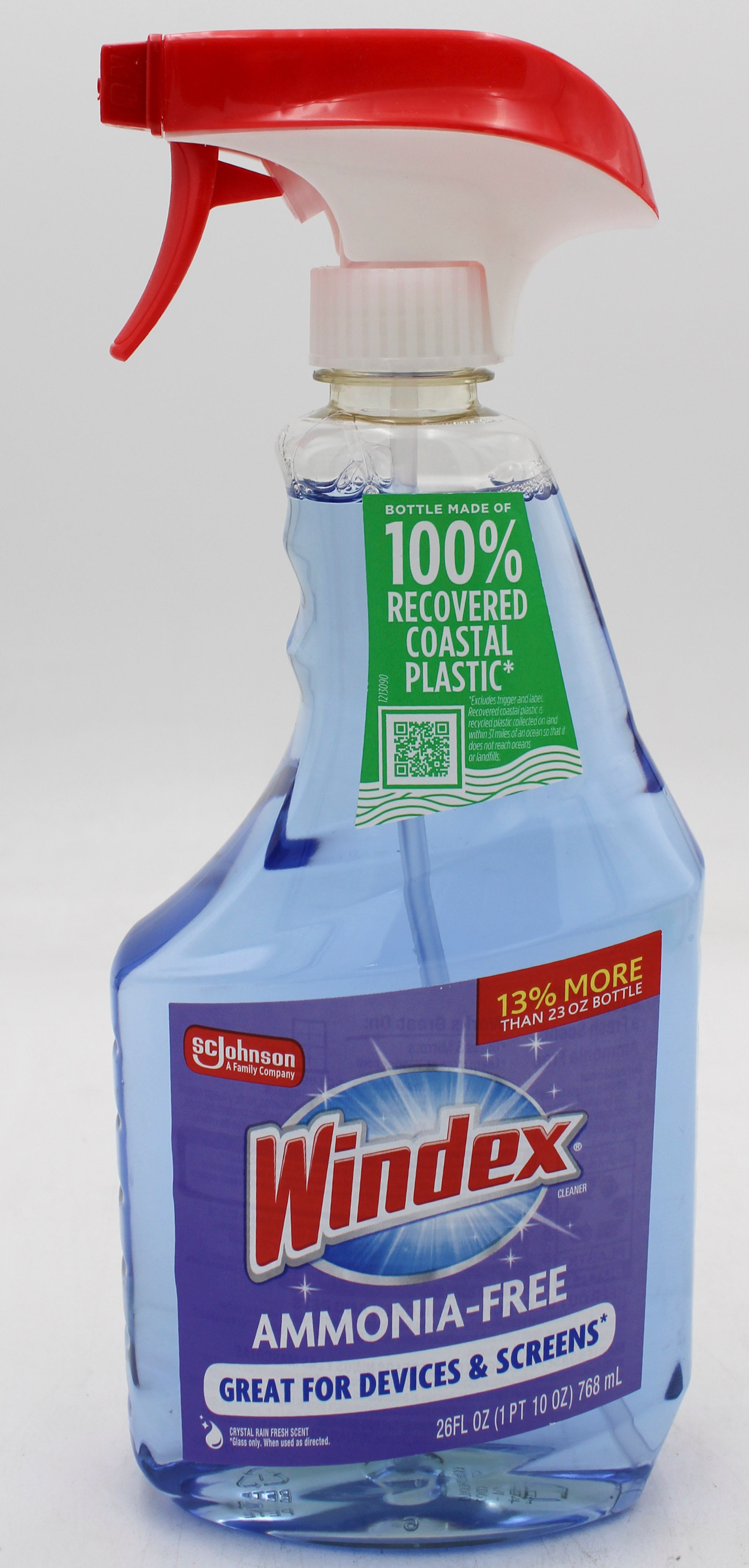 SP WINDEX  AMMONIA-FREE 26oz CRYSTAL RAIN