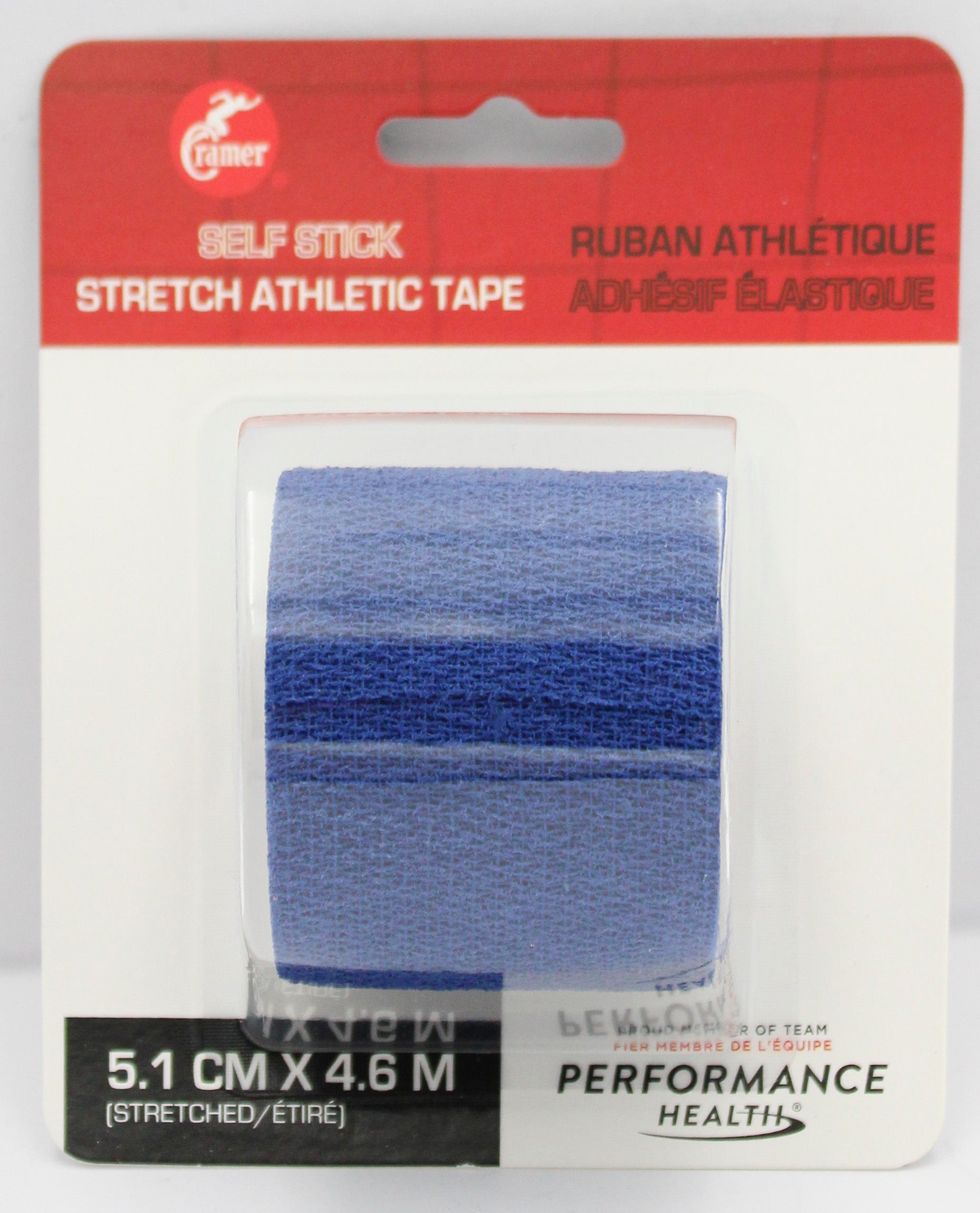 CRAMER SELF-STICK ATHLETIC TAPE 2" X 5YD BLUE
