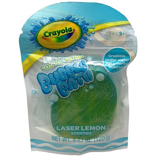Crayola Bubble Bath Bar Lemon 4.23oz Wholesale