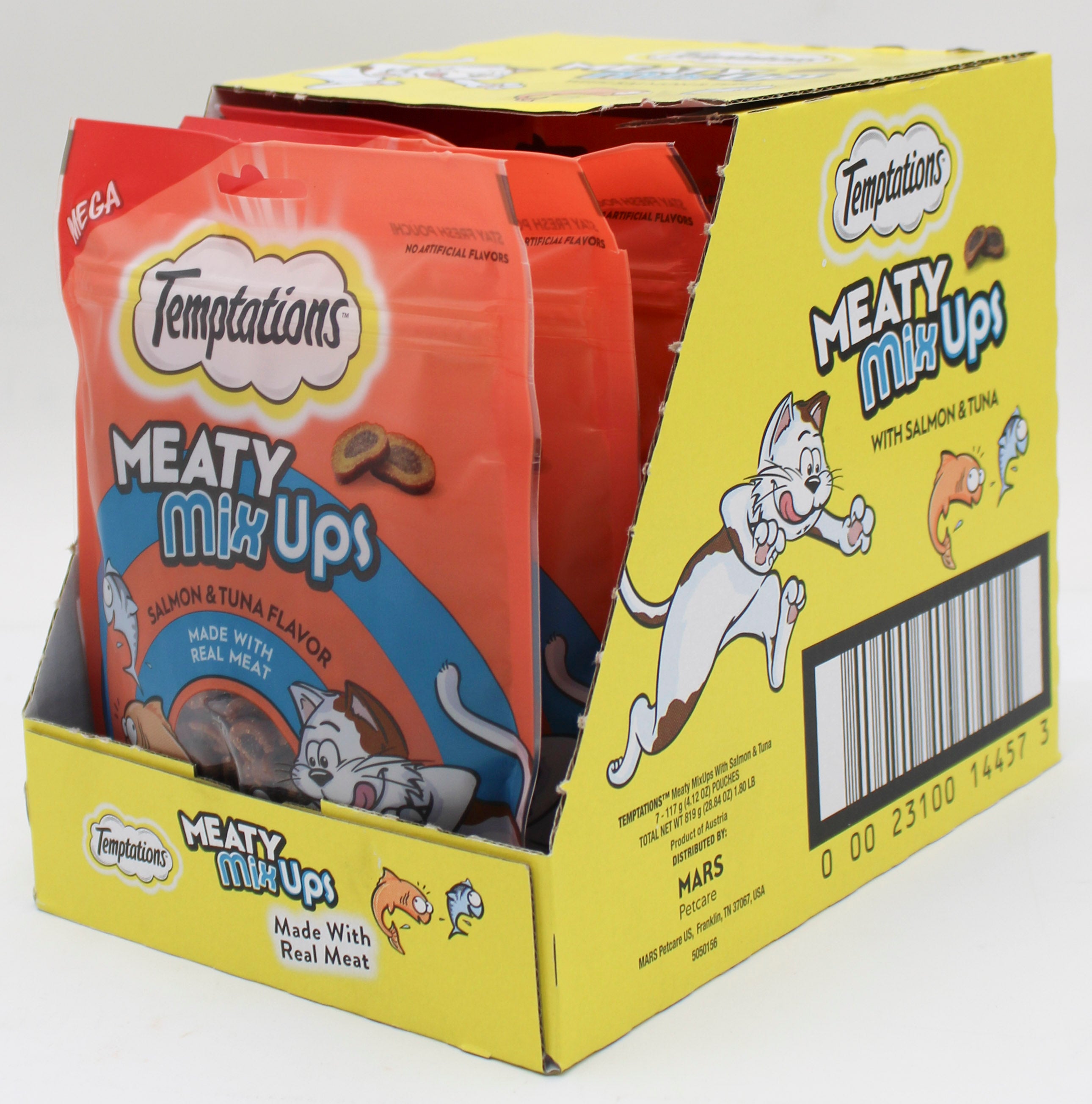 Temptations Meaty MixUps Salmon & Tuna Cat Treats 4.12oz