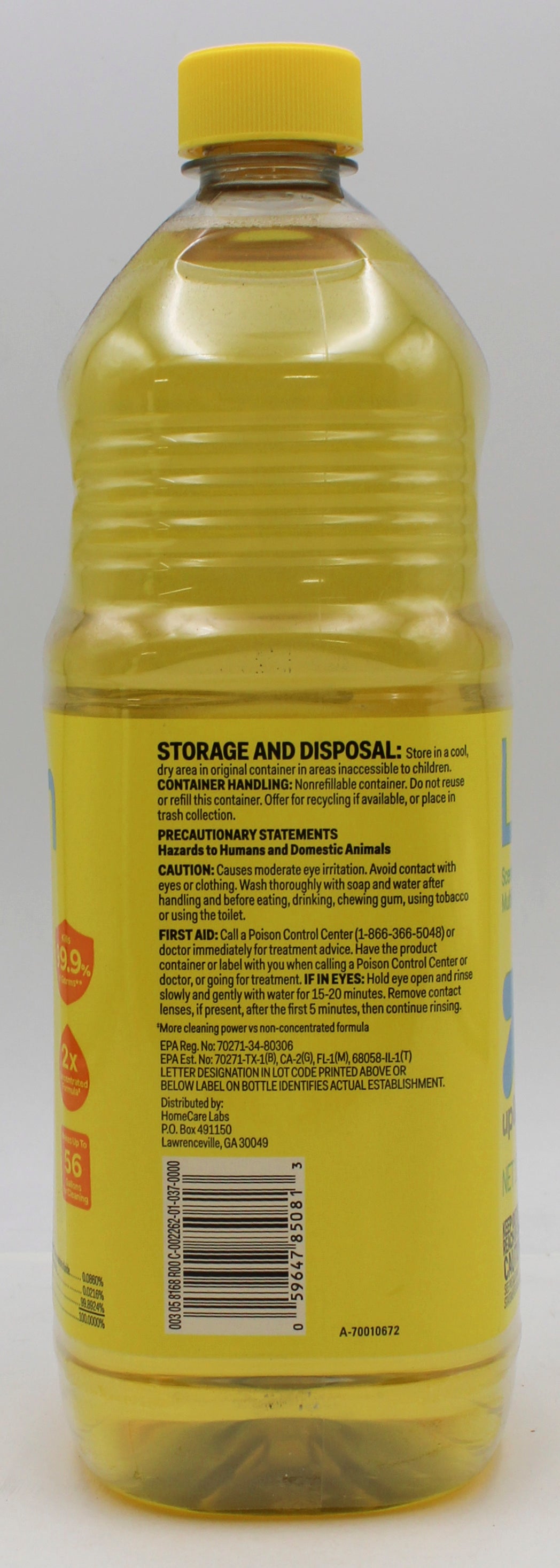 56OZ UP&UP MULTIPURPOSE CLEANER - LEMON NI