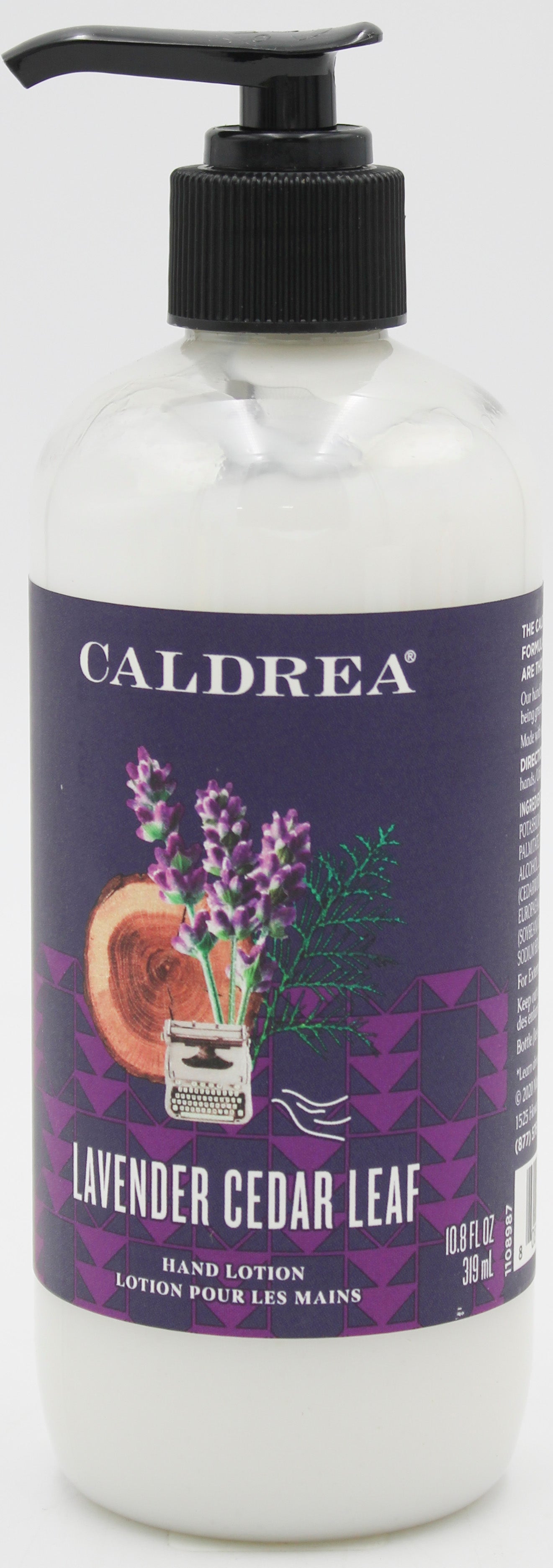 CALDREA HAND LOTION LAVENDER CEDAR LEAF 10.8oz US