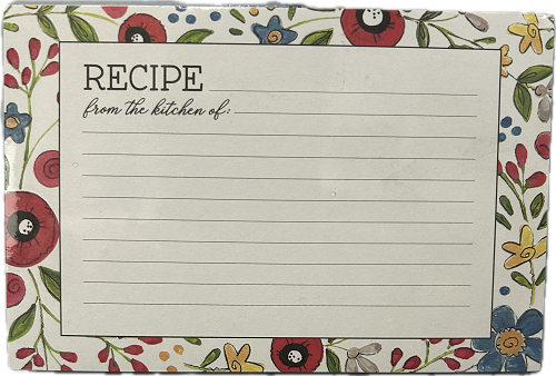 RECIPE CARDS CLASSIC KITCHEN