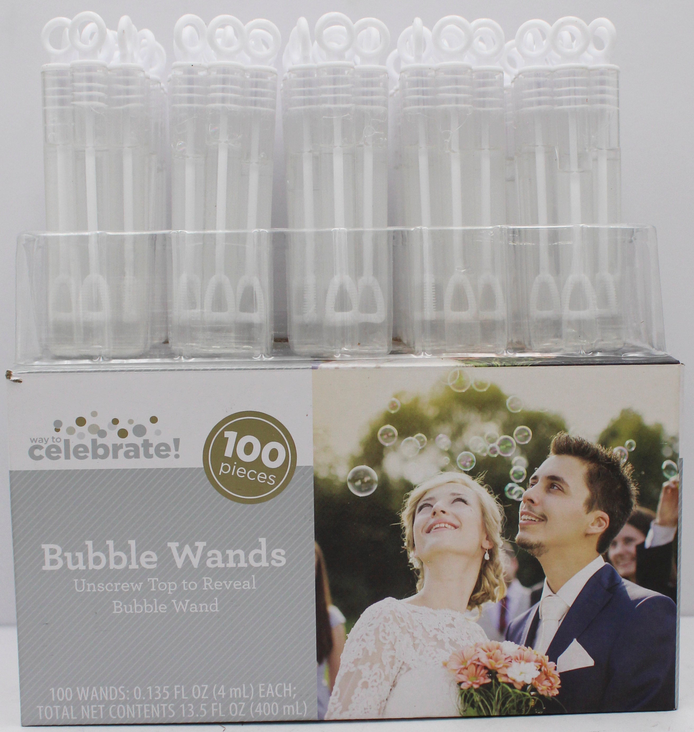100CT BUBBLE WANDS FOR EVENTS, WEDDINGS, PARTIES