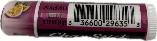 CHAPSTICK PASSION FRUIT 0.15oz EXP 10/31/2025