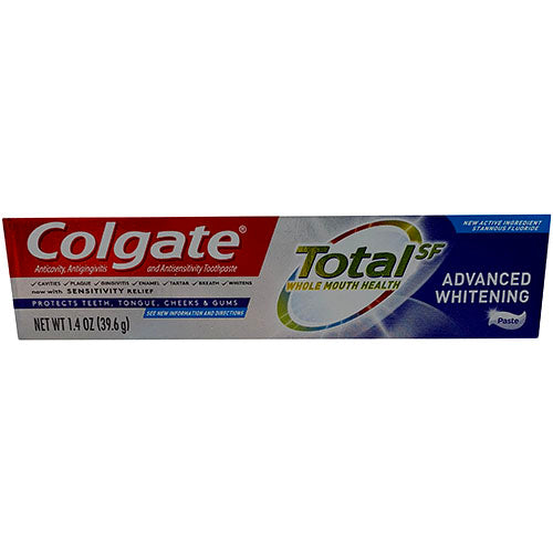 COLGATE T/PASTE 1.4oz(9/22)ADV.WHTE/NI