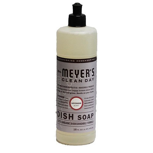 SP MRS MEYER'S DISH SOAP 16oz LAVENDER SCENT