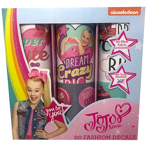 FASHION DECAL 20CT-NCKLDN JOJO SIWA