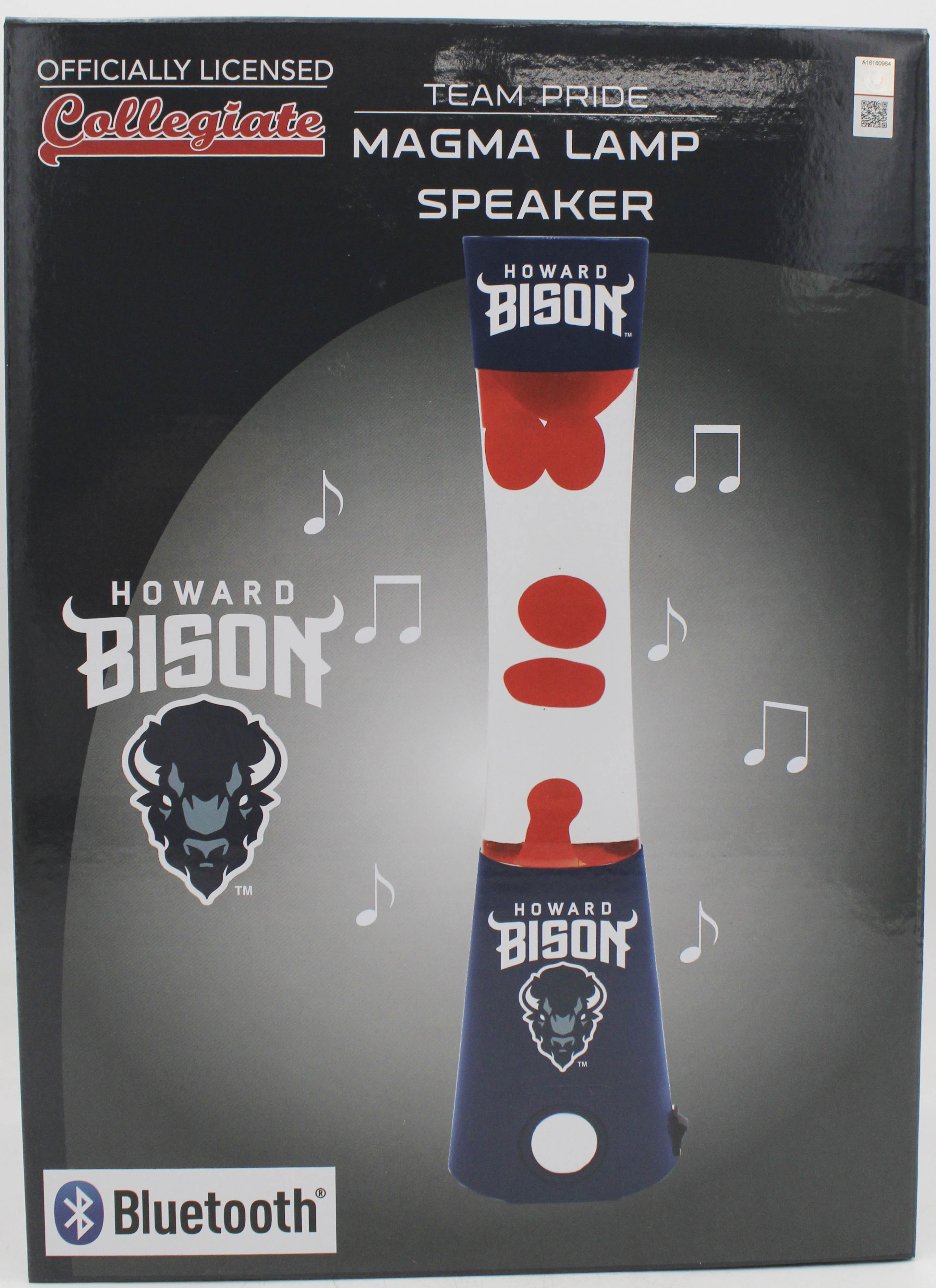NCAA HOWARD BISONS LAVA LAMP SPEAKER 16.5"