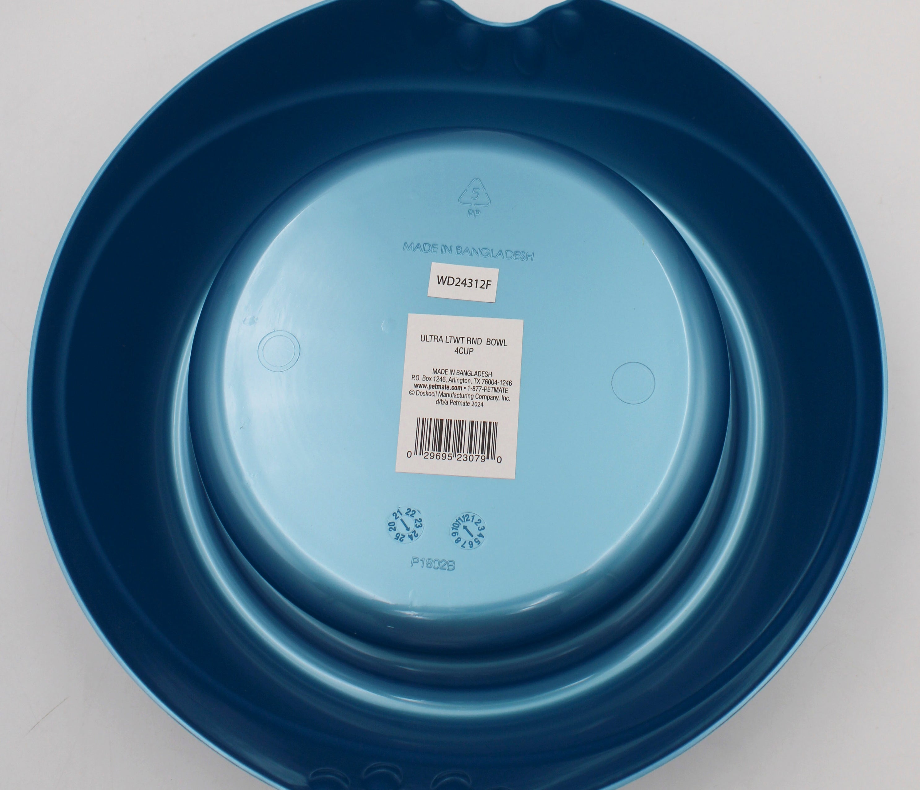 PETMATE ULTRA LIGHTWEIGHT BOWL LG 4CUP