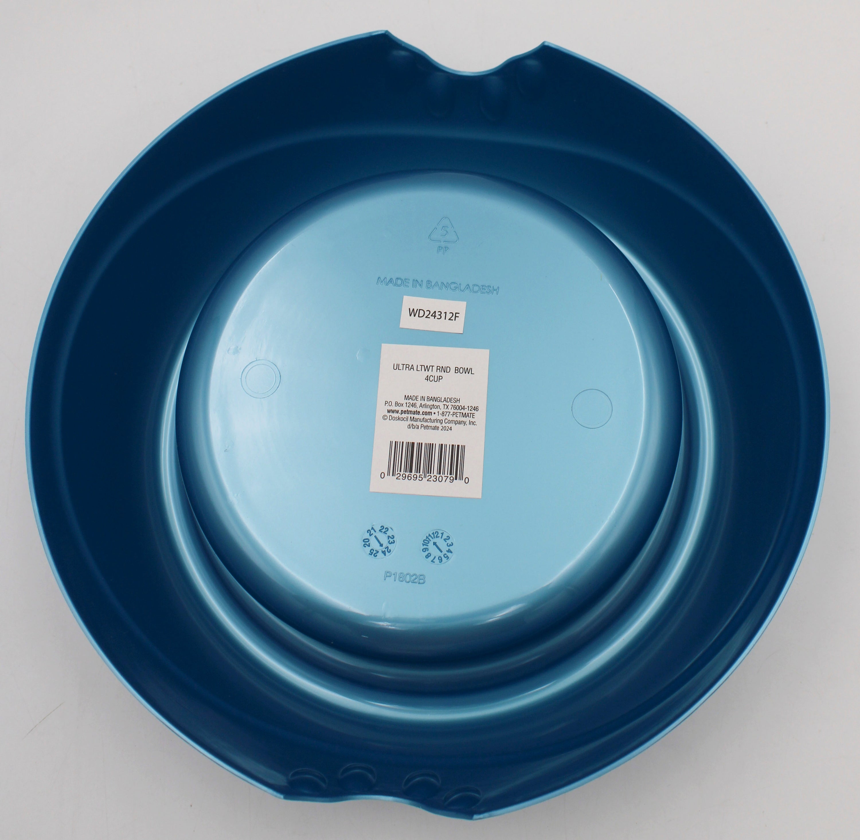 PETMATE ULTRA LIGHTWEIGHT BOWL LG 4CUP