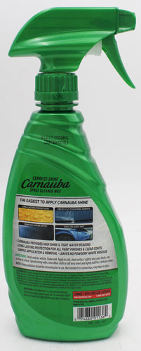 SP TURTLE WAX EXPRESS SHINE CARNAUBA SPRAY CLEANER WAX 16oz