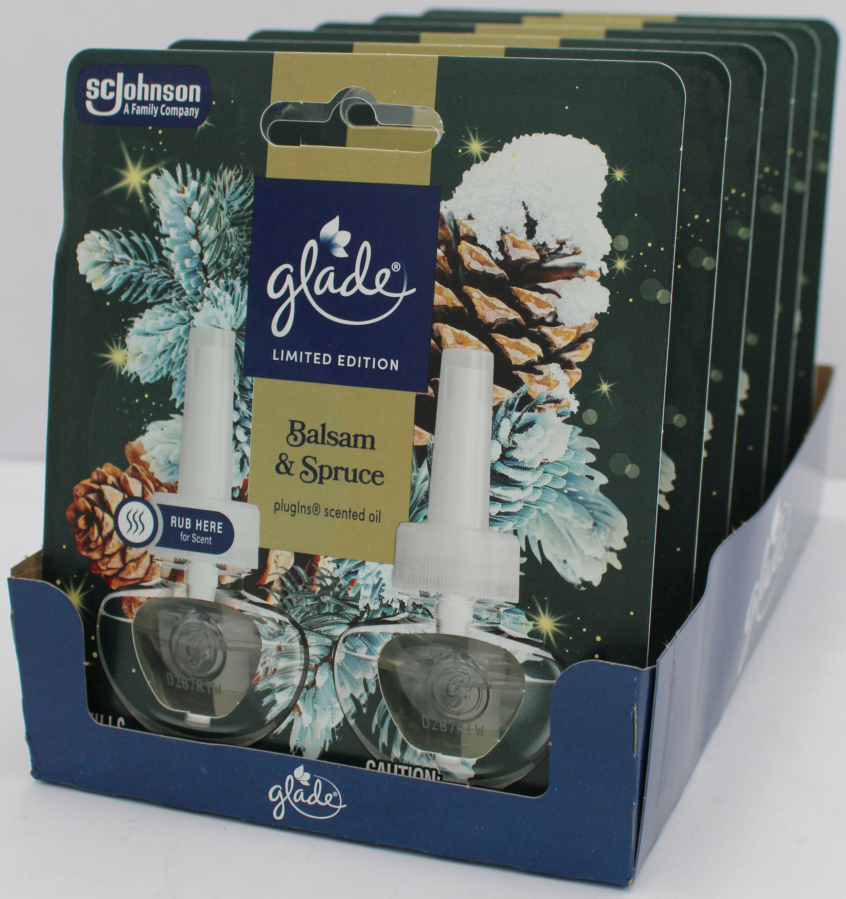 GLADE PLUGINS SCENTED OIL BALSAM & SPRUCE 2ct 0.67floz US