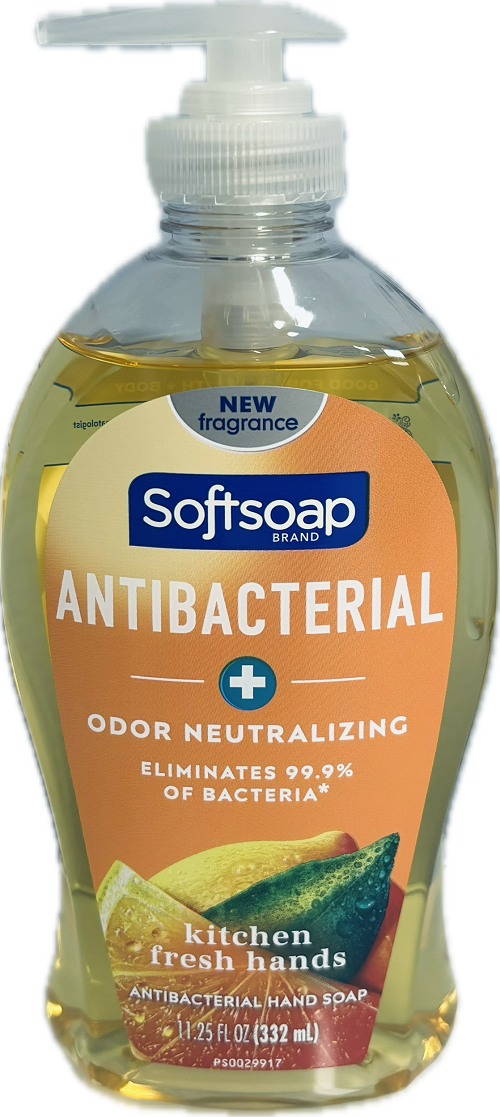 SOFTSOAP KITCHEN FRESH HANDS LIQUID HAND SOAP 11.25oz NI