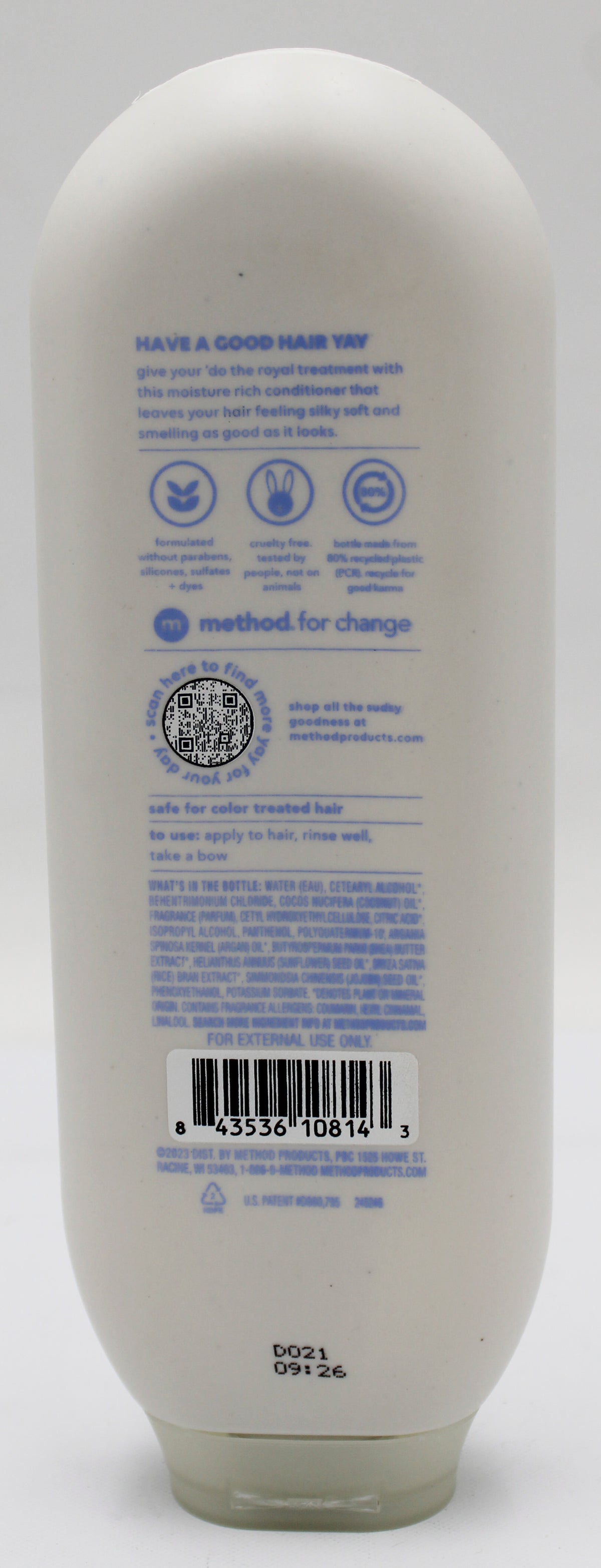 METHOD CONDITIONER SIMPLY NOURISH 13.5oz US
