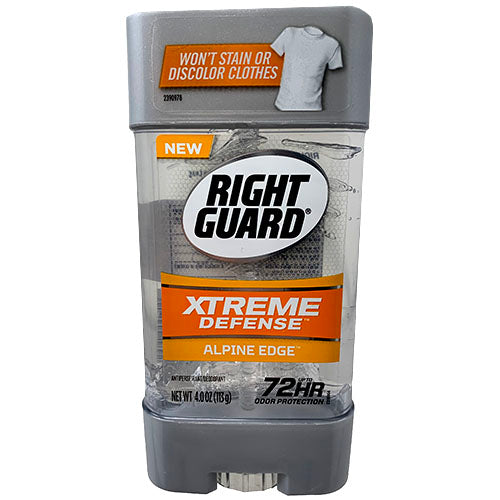 Right Guard Gel Deodorant Alpine Edge 4oz