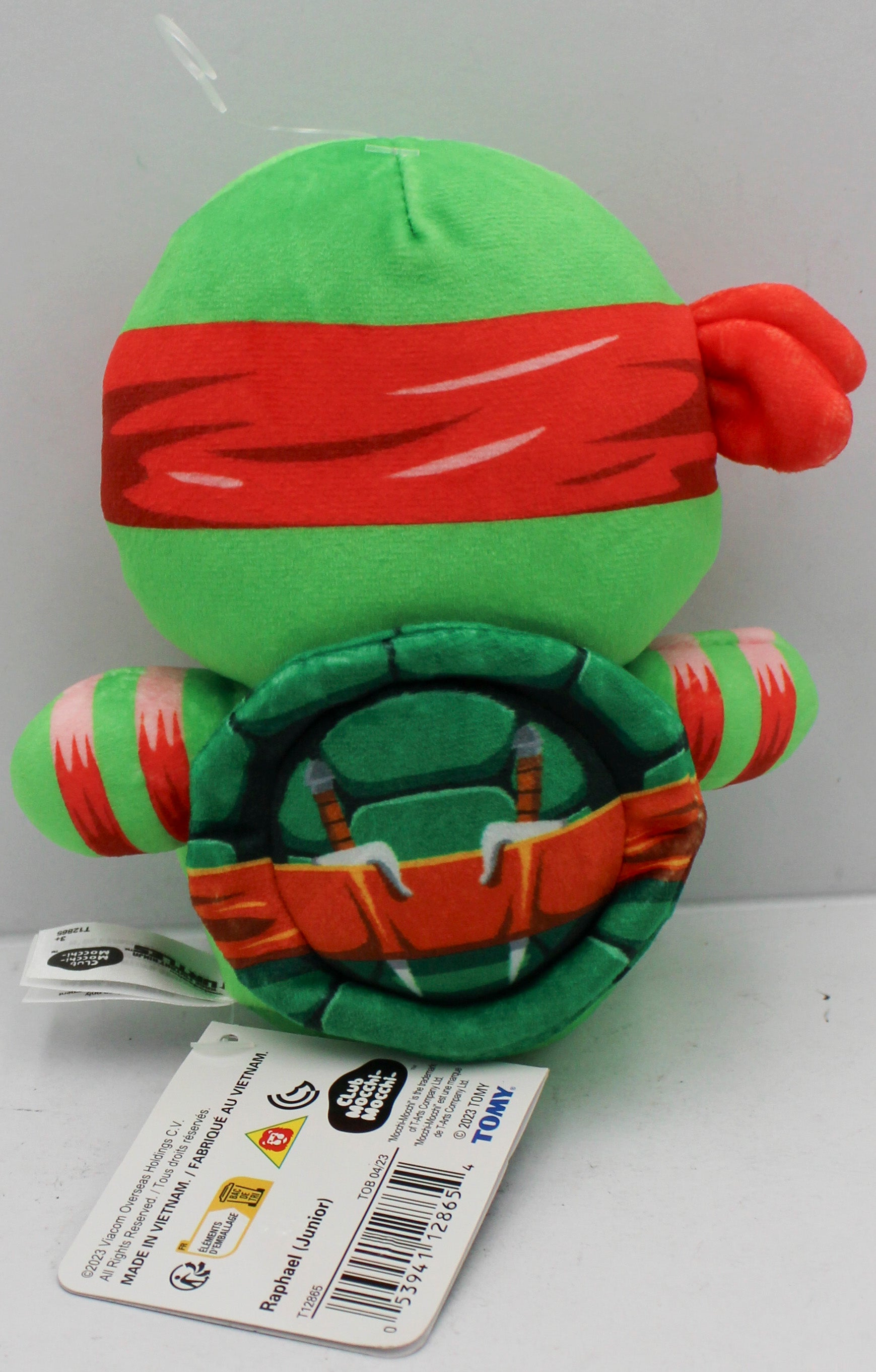 TMNT RAPHAEL JUNIOR  MOCCHI PLUSH 6"