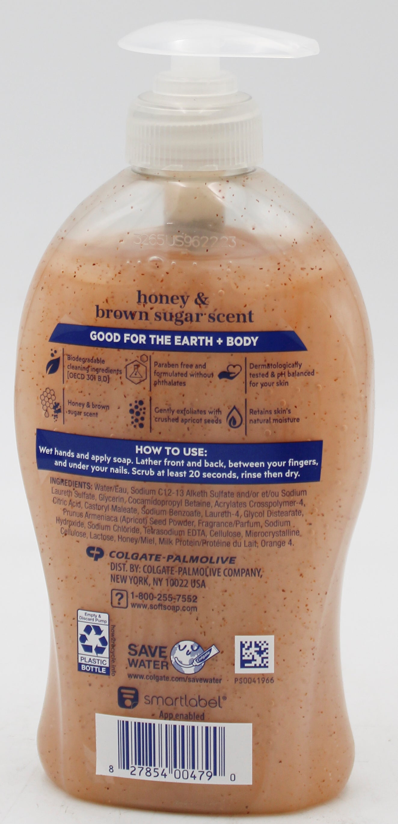 SOFTSOAP LIQUID HAND SOAP THERAPY HONEY & BROWN SUGAR 11.25floz/332ml NI