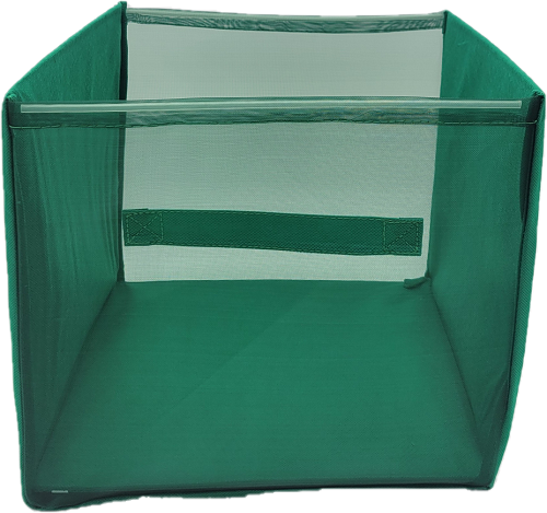 HOME CREATIONS STORAGE CUBE 12x12x12x GREEN