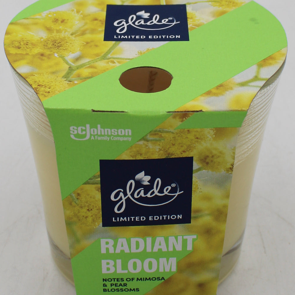 GLADE CANDLE RADIANT BLOOM 4.06oz US