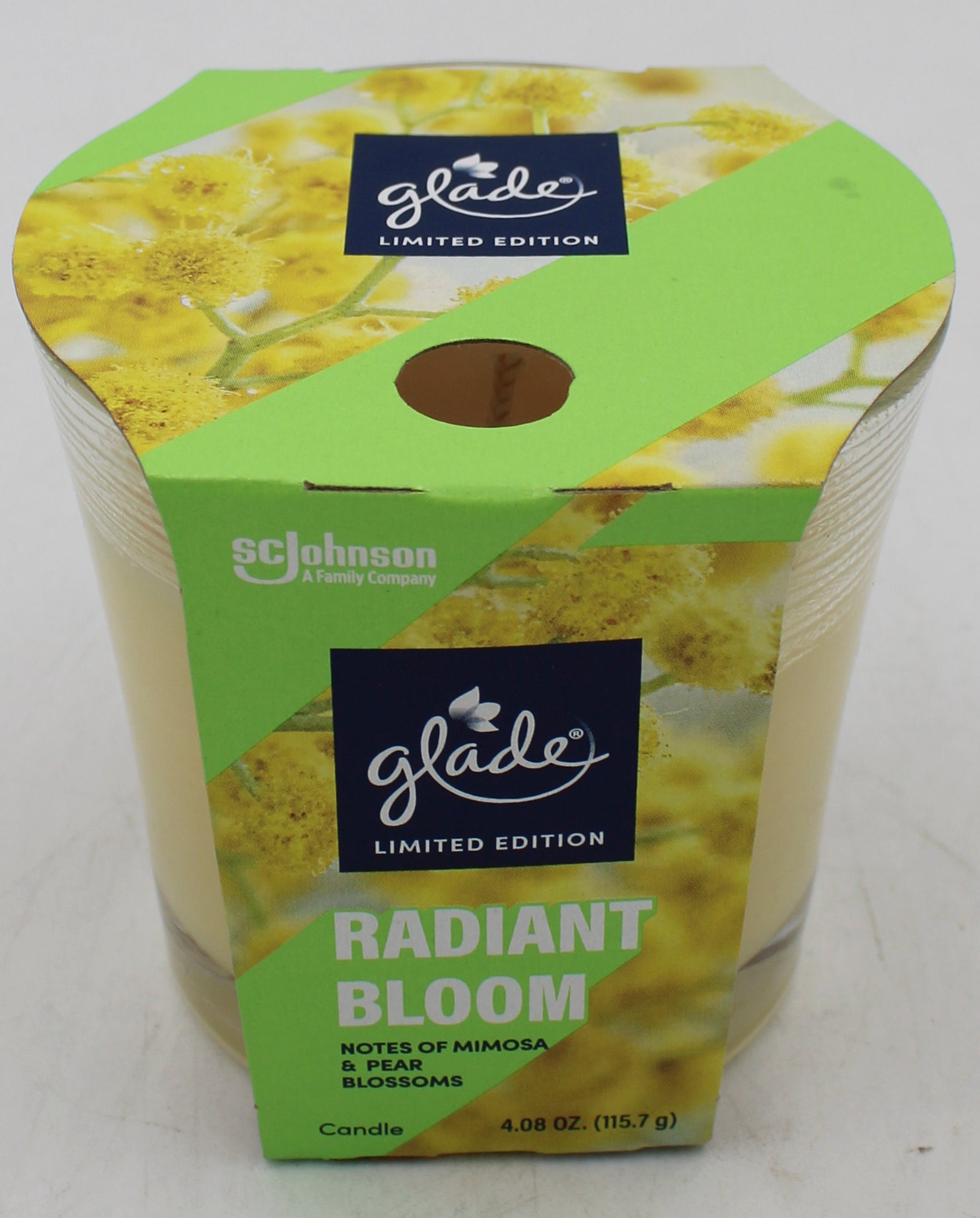 GLADE CANDLE RADIANT BLOOM 4.06oz US