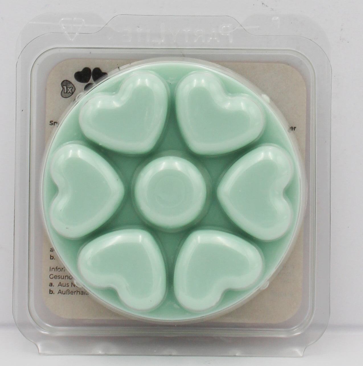 PARTYLITE HONEYDEW SCENT PLUS HEART MELTS 3.2oz