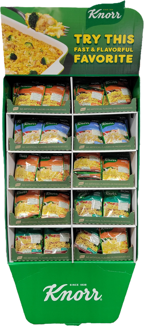 KNORR MIXED SIDES FLOORSTAND EXP 2/26/26