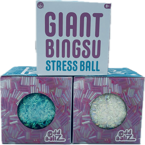 ODD BALLZ GIANT BINGSU STRESS BALL ASSORTED COLORS AGES 8+ NI