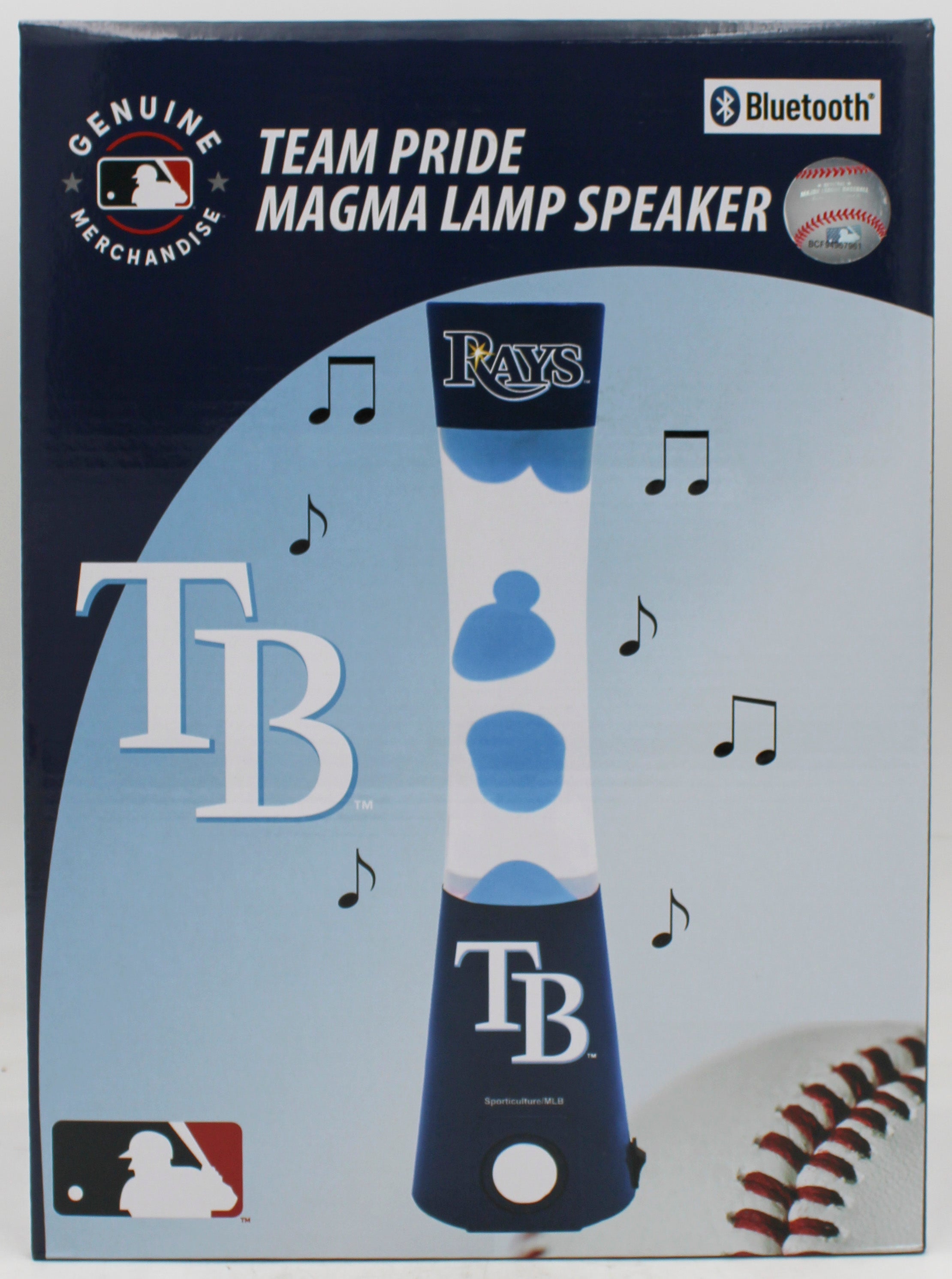 NHL TAMPA BAY RAYS LAVA LAMP SPEAKER 16.5"