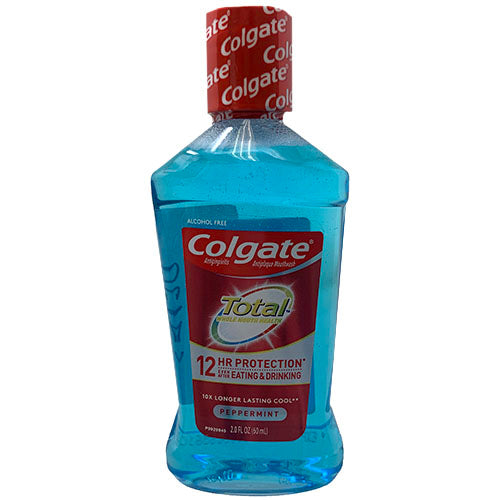 COLGATE MOUTHWASH 2oz(7/22)PEPPRMNT NI