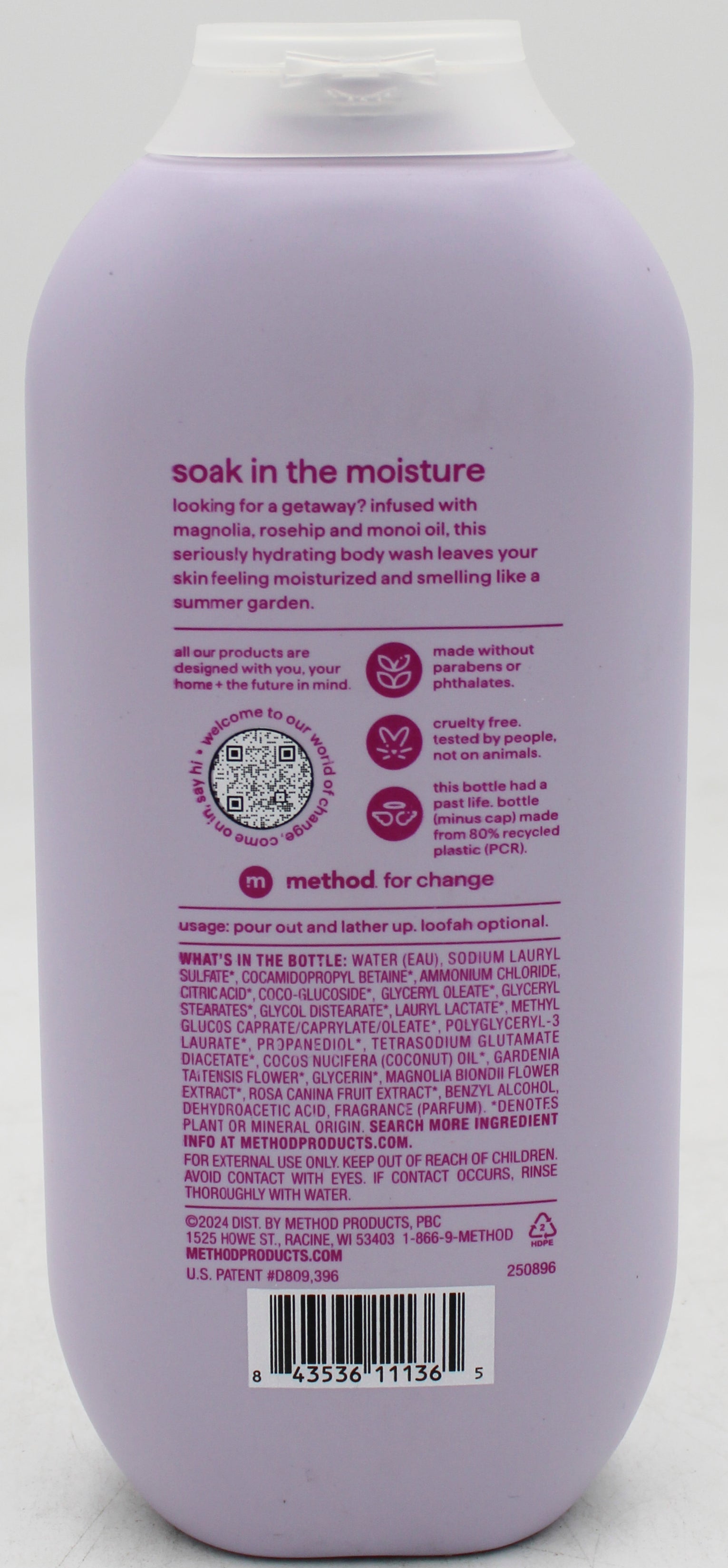 SP METHOD BODY WASH  18oz SERENE ESCAPE