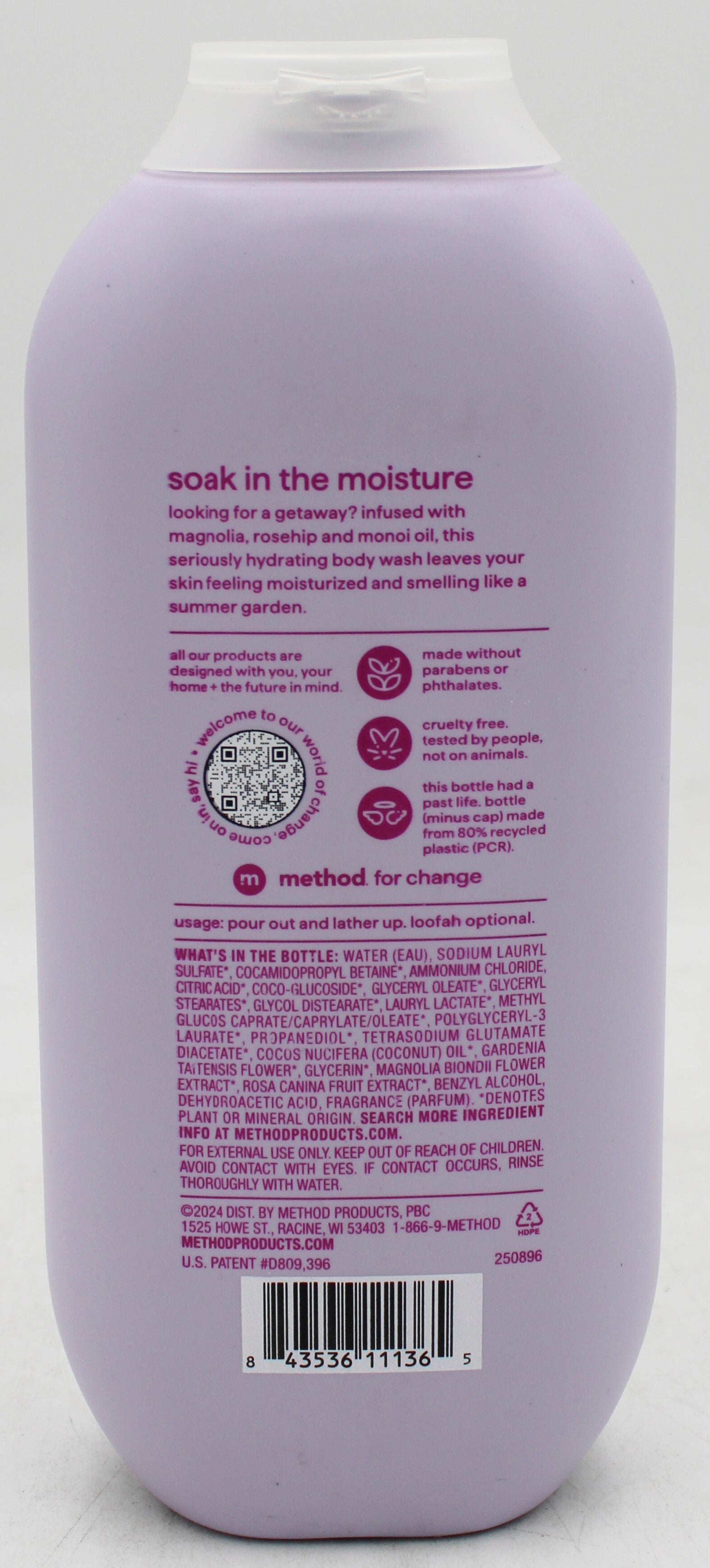 SP METHOD BODY WASH  18oz SERENE ESCAPE
