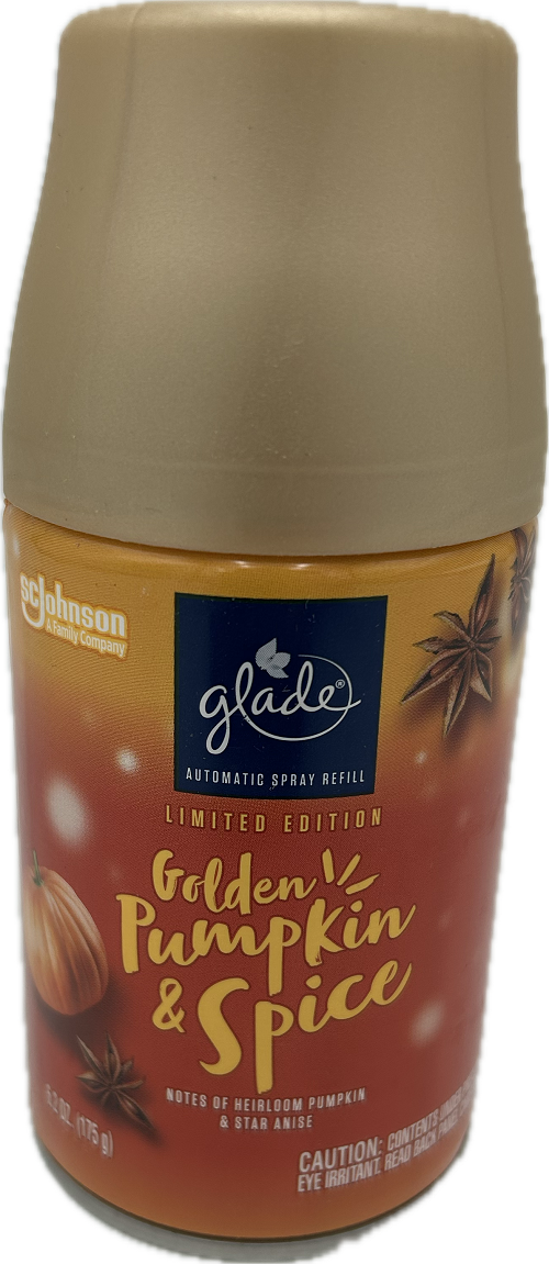 GLADE AUTOMATIC REFILL GOLDEN PUMPKIN SPICE 6.2oz US